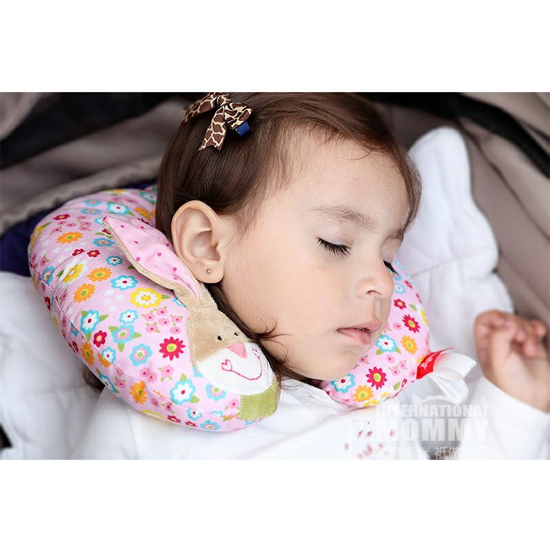 Sigikid Jerman multifungsi bunga berbentuk hati kelinci bantal versi luar negeri