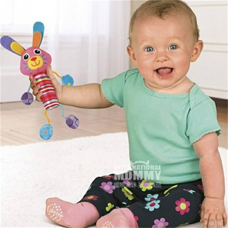 Lamaze American Baby Rabbit Hand Rattle Toy Overseas Version
