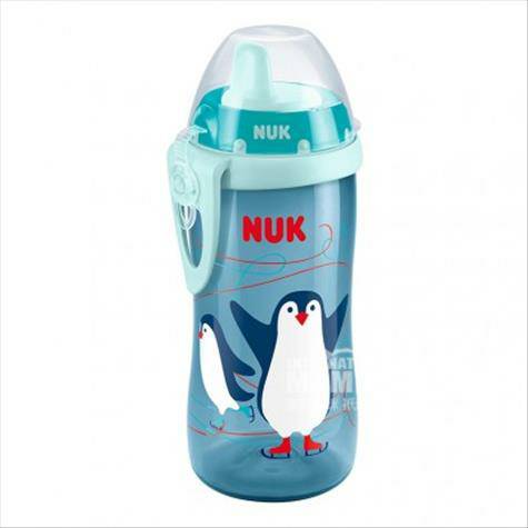 NUK Jerman NUK piala plastik penguin lucu PP olahraga 300ml 12 bulan a...