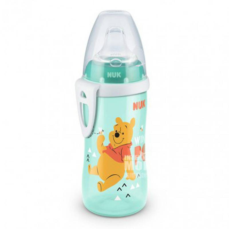 NUK Jerman NUK duckbill silikon lembut Gelas plastik kartun 300 ml lebih dari 12 bulan versi luar negeri
