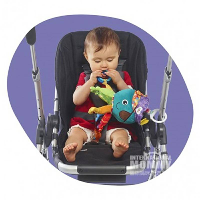 Lamaze bubut mainan gurita kecil Amerika tergantung versi luar negeri