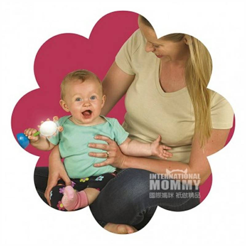 Lamaze American Baby Rainbow Turtle Color Ubah Soothing Toy Overseas Version