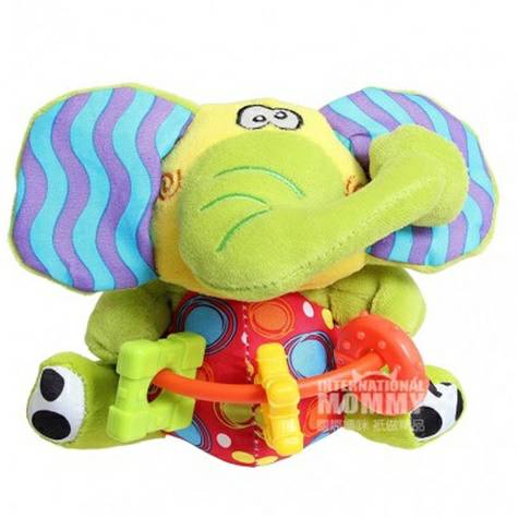 Playgro Australia Playgro bayi gajah pegangan tangan boneka menghibur ...