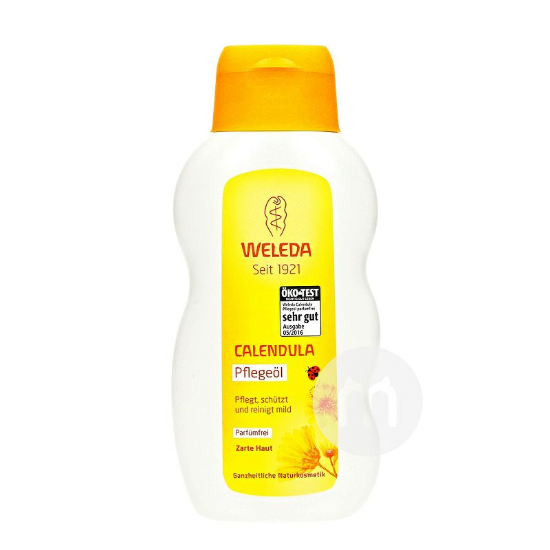 WELEDA German Calendula Baby Massage Oil Jenis Tidak Beraroma Versi Luar Negeri