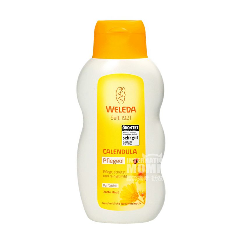 WELEDA German Calendula Baby Massage Oil Jenis Tidak Beraroma Versi Luar Negeri