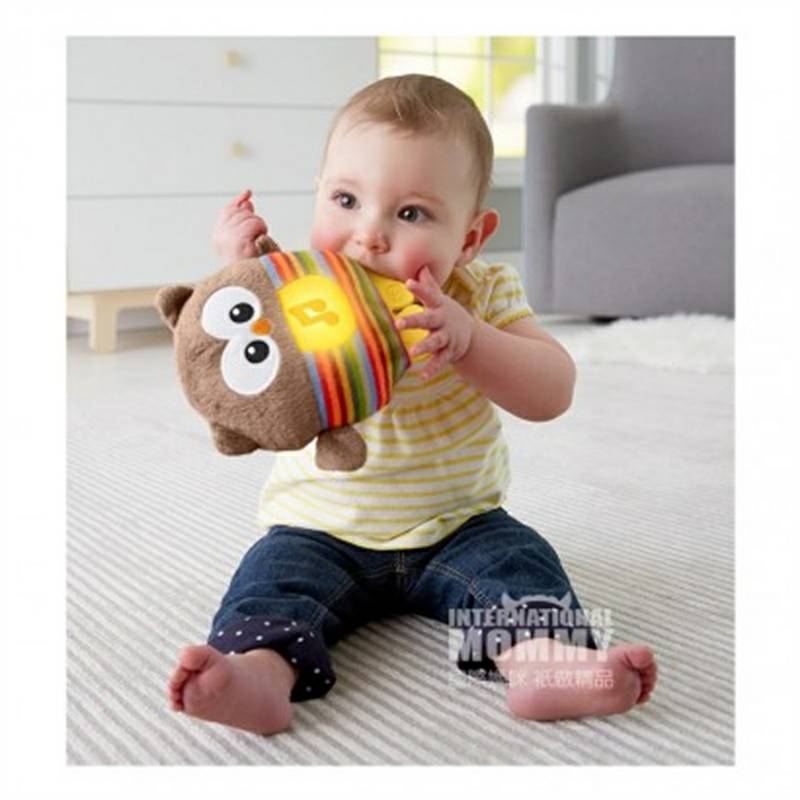 Fisher Price American Sound dan Light Soothing Owl Toy Versi Luar Negeri
