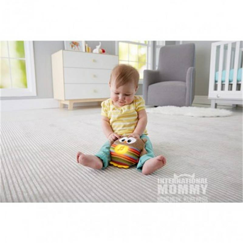 Fisher Price American Sound dan Light Soothing Owl Toy Versi Luar Negeri
