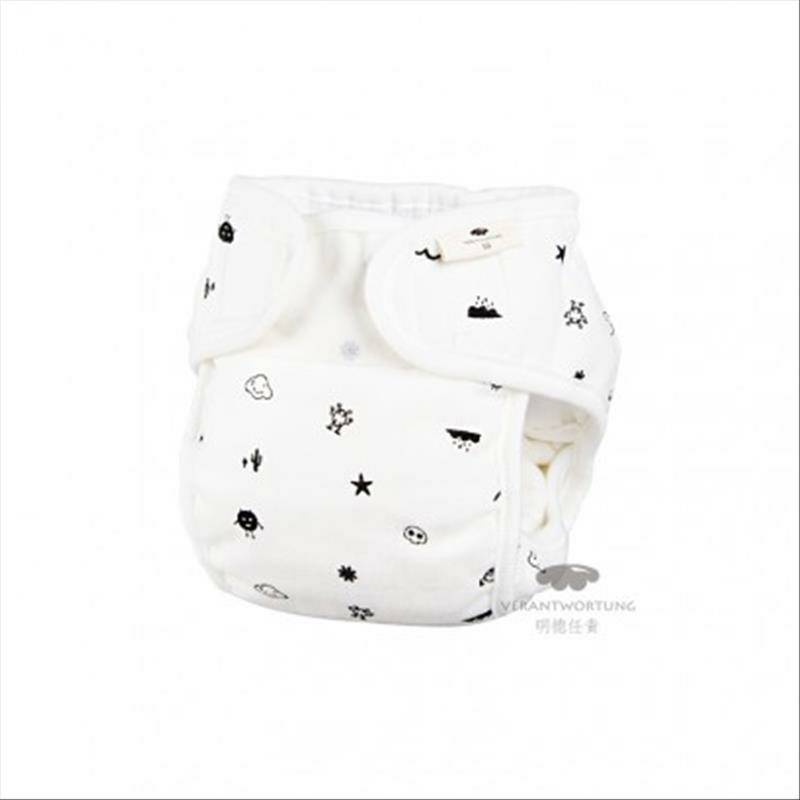 Verantwortung pria dan wanita bayi katun organik popok bernapas Popok saku Dapat dicuci