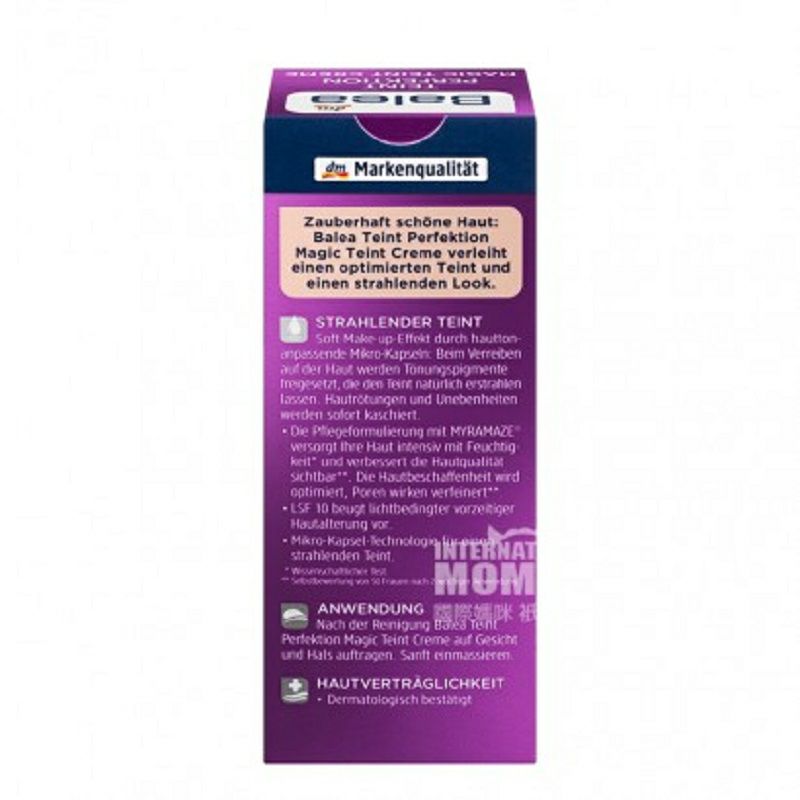 Balea German Magic Perfect Complexion Repair Cream Overseas Edition