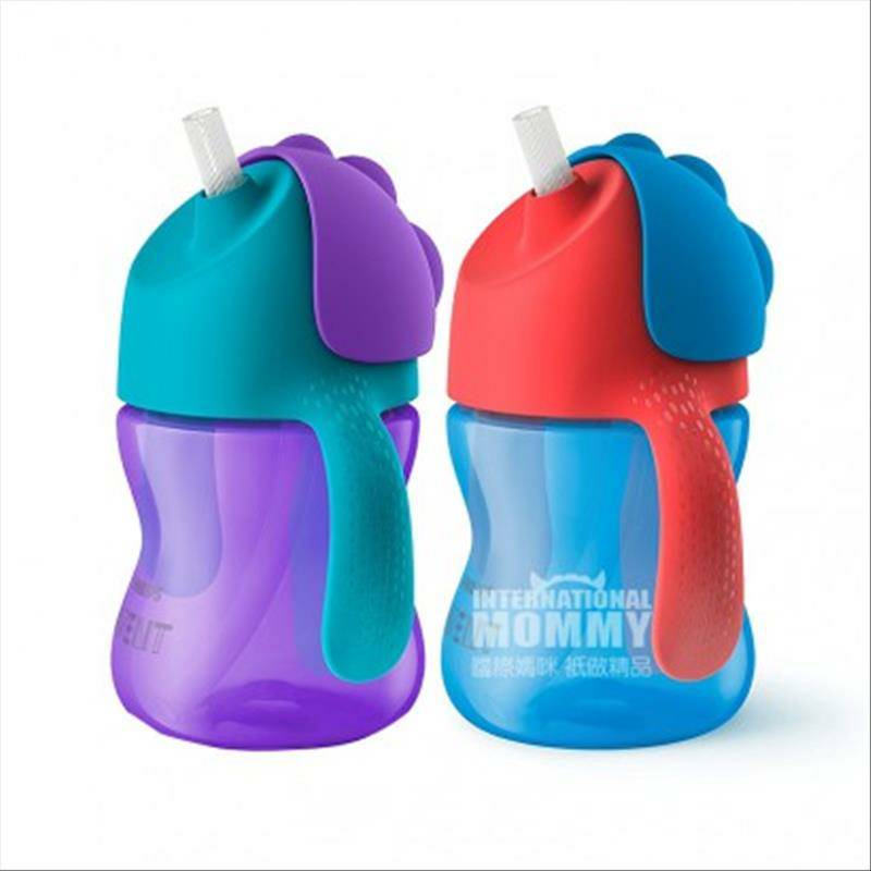 PHILIPS AVENT Sedotan minum anak-anak Inggris dengan pegangan piala belajar selama lebih dari 9 bulan di luar negeri