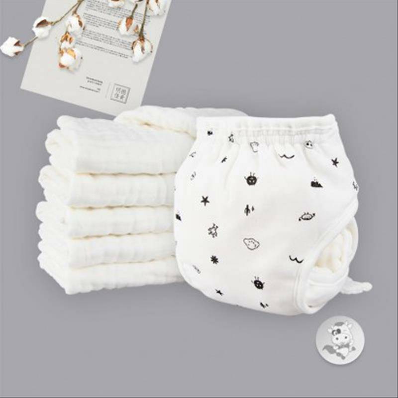 Verantwortung laki-laki dan perempuan bayi popok bernapas anti bocor saku popok dicuci + menyerap kelembaban popok popok