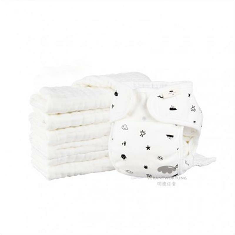 Verantwortung laki-laki dan perempuan bayi popok bernapas anti bocor saku popok dicuci + menyerap kelembaban popok popok