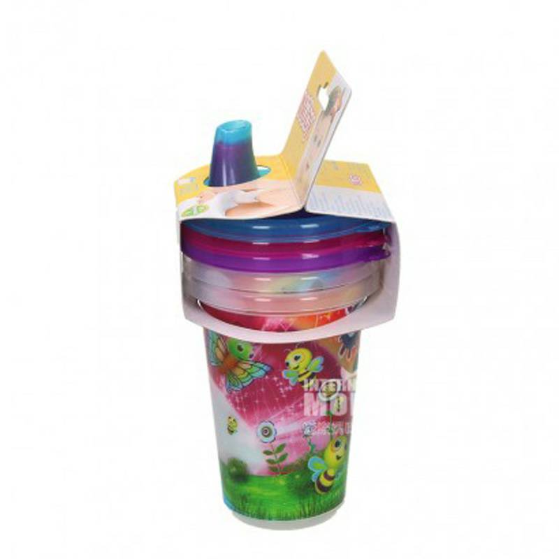 Nuby Piala air bebek anak Amerika lebih dari 9 bulan 3 set