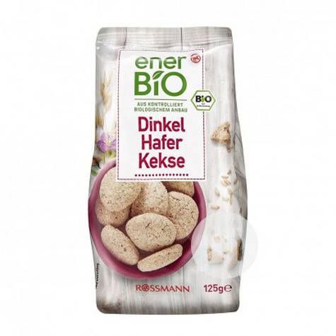 Ener BiO Jerman Biskuit Oatmeal Organik Edisi Luar Laut