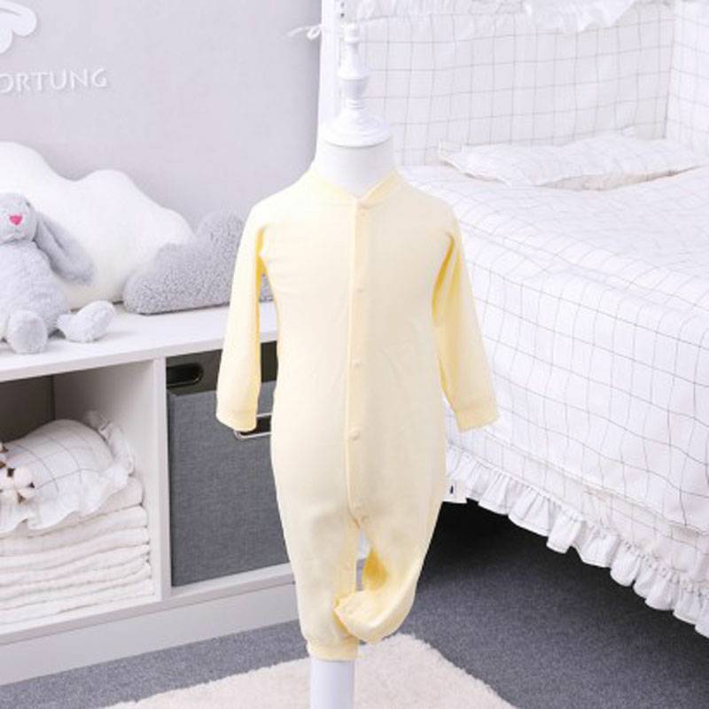 Verantwortung pria dan wanita bayi organik piyama one-piece layanan rumah mendaki pakaian Eropa elegan warna solid