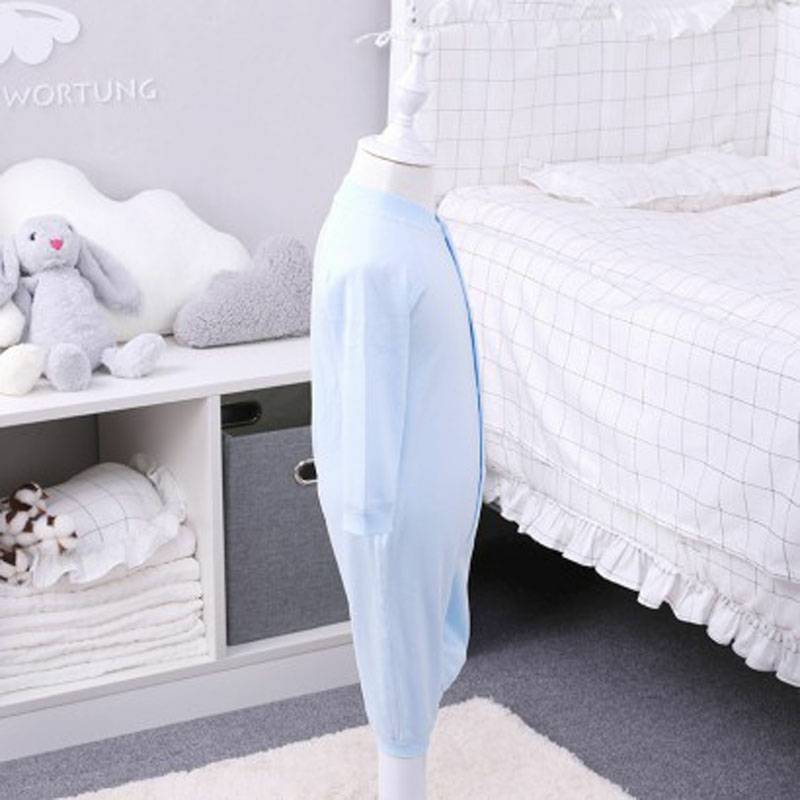 Verantwortung pria dan wanita bayi organik piyama one-piece layanan rumah mendaki pakaian Eropa elegan warna solid