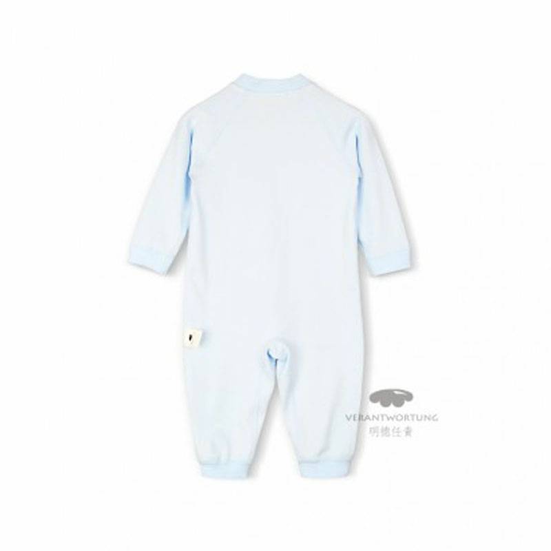 [2 pieces] Verantwortung jantan dan betina bayi katun organik piyama layanan rumah mendaki jas Eropa elegan warna solid 