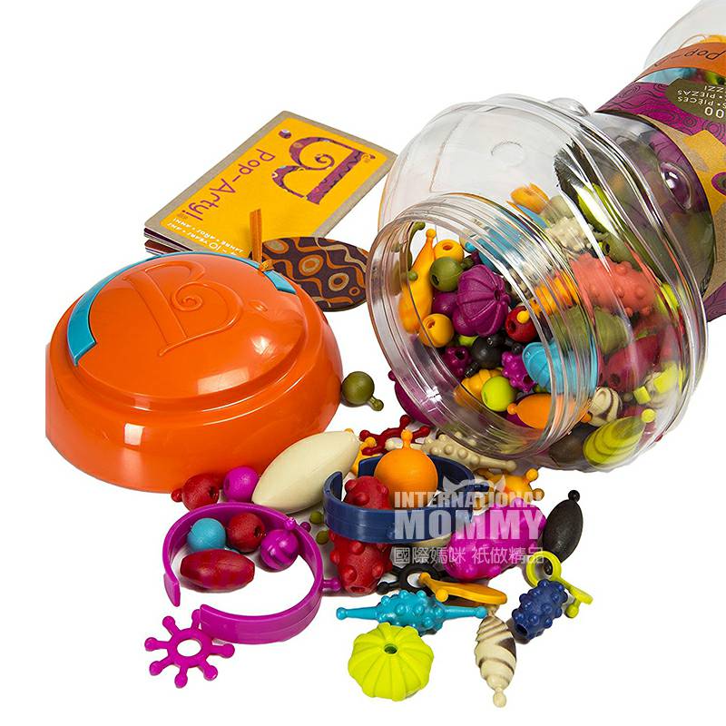 B.Toys Manik-Manik Amerika Manik-manik Pop Mutiara Edisi Luar Negeri