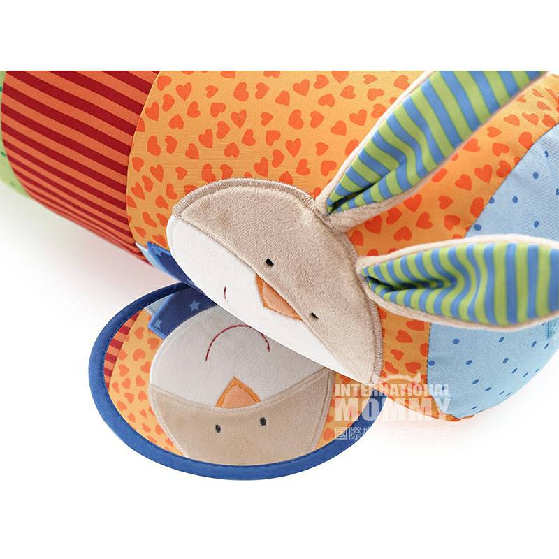 Sigikid Bayi Jerman yang berwarna-warni merangkak boneka Kelinci yang menenangkan versi luar negeri