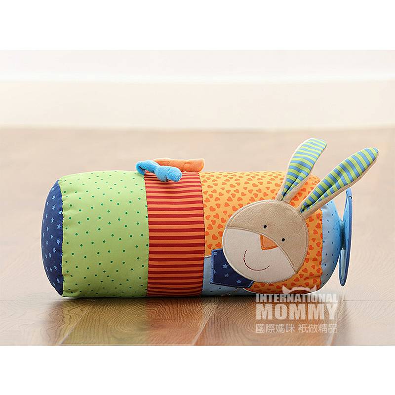 Sigikid Bayi Jerman yang berwarna-warni merangkak boneka Kelinci yang menenangkan versi luar negeri