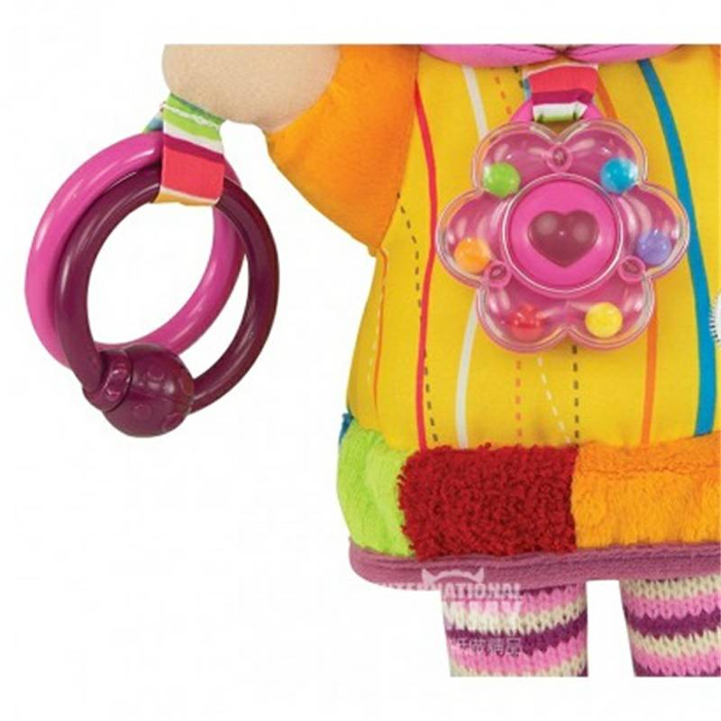 Lamaze American Baby Hooded Girl Appease Doll Overseas Version