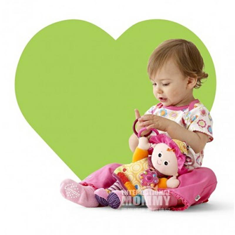 Lamaze American Baby Hooded Girl Appease Doll Overseas Version