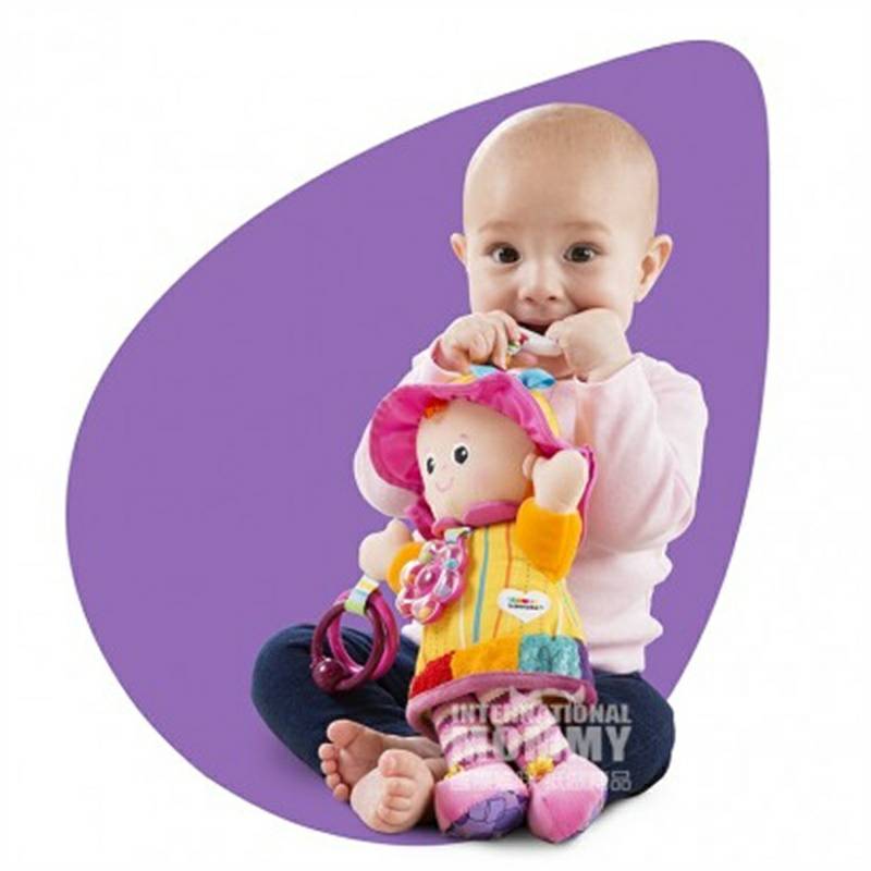 Lamaze American Baby Hooded Girl Appease Doll Overseas Version