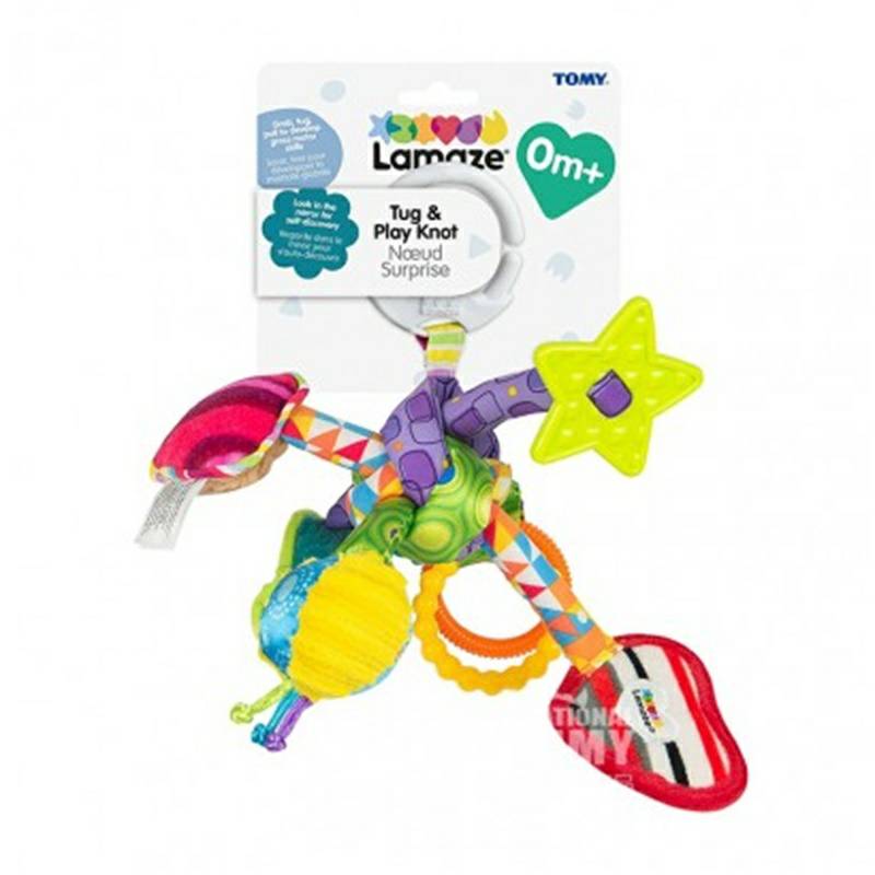 Lamaze Amerika bayi boneka simpul lucu bubut menggantung versi luar negeri
