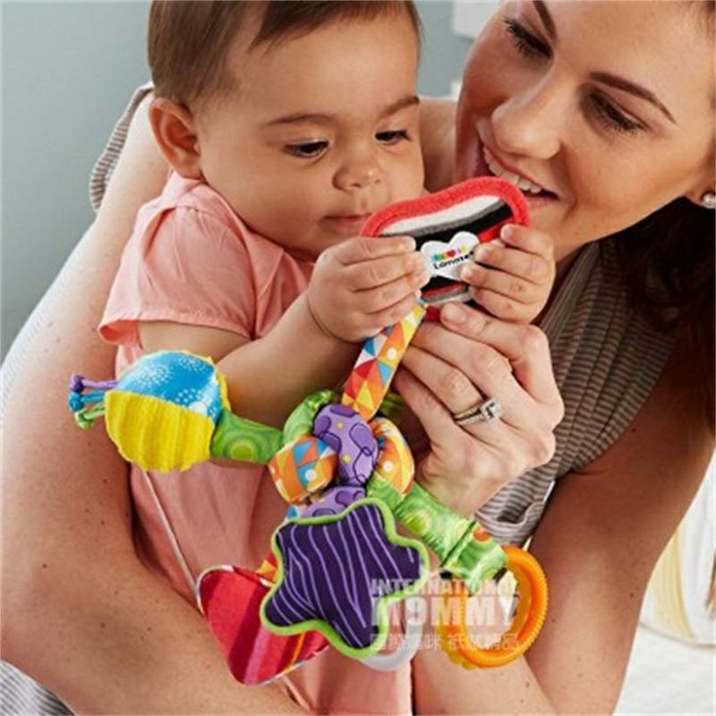 Lamaze Amerika bayi boneka simpul lucu bubut menggantung versi luar negeri