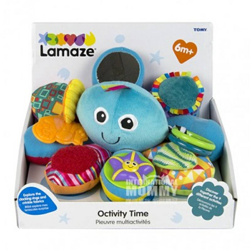 Lamaze American Octopus Baby Tumbuh Gigi Toy Doll Overseas Version