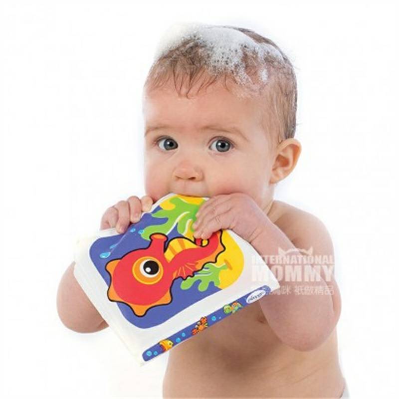 Playgro Australia Playgro Baby Bath Toy Book Edisi Luar Negeri