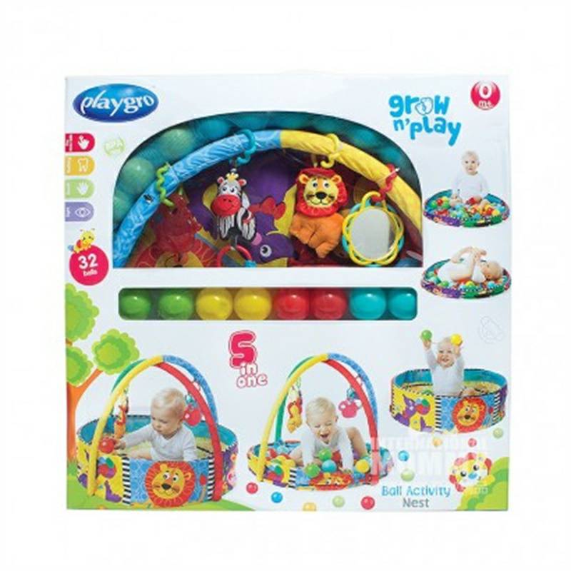 Playgro Australia Playgro lima-dalam-satu permainan bayi selimut tikar merangkak versi luar negeri