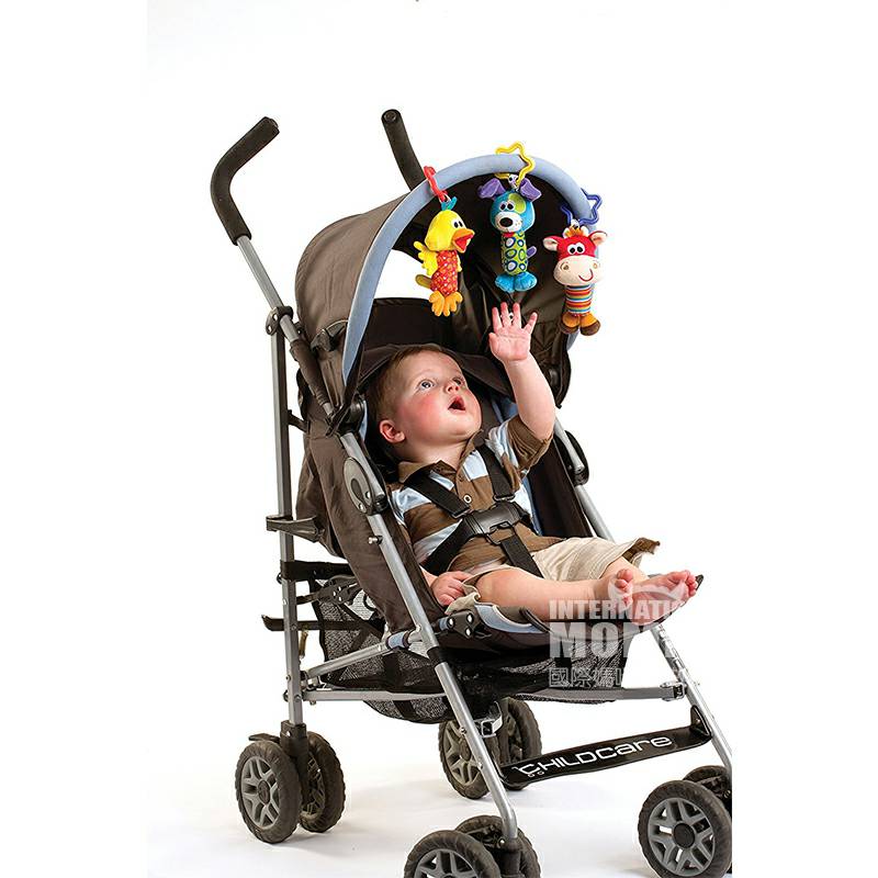 Playgro Australia Bubut bayi Playgro menggantung boneka yang menenangkan versi 3-paket di luar negeri