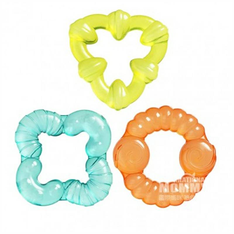 Playgro Australia Playgro Bayi Pendingin Soothing Teether 3 Pack Versi Luar Negeri
