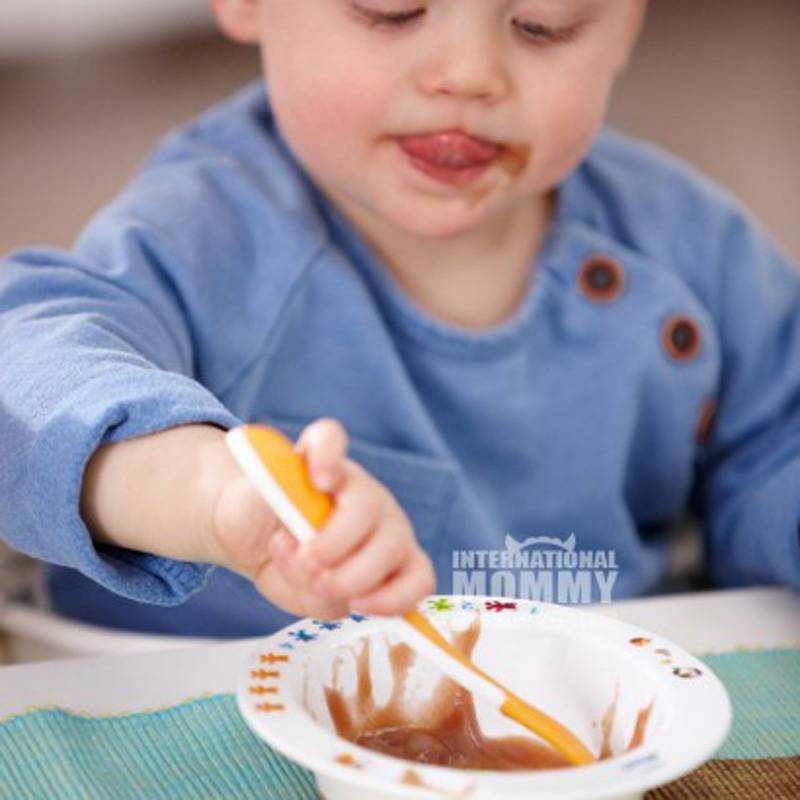 PHILIPS AVENT Mangkuk non-slip makanan bayi sekolah Inggris selama lebih dari 6 bulan Versi Luar Negeri