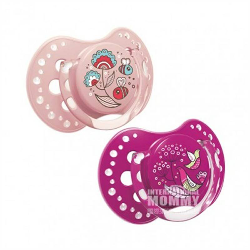 Lovi Polish Baby Dynamic Silicone Dot Two Pack 0-3 Bulan Versi Luar Negeri
