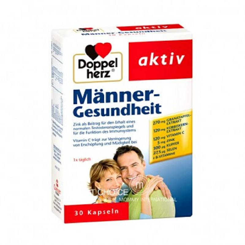 Doppelherz Kesehatan Pria Jerman Nutrisi Komprehensif Nutrisi Versi Luar Negeri