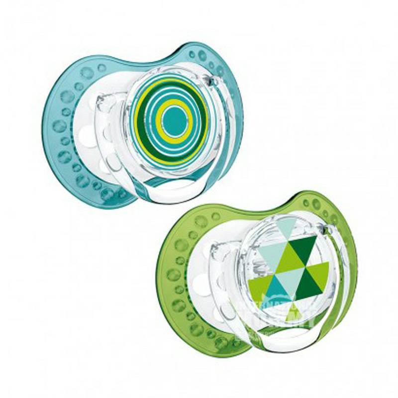 Lovi Polish Baby Dynamic Silicone Dot Two Pack 6-18 Bulan Versi Luar Negeri