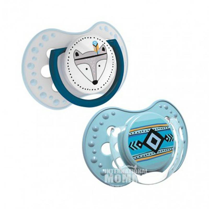 Lovi Polish Baby Dynamic Silicone Dot Two Pack 6-18 Bulan Versi Luar Negeri