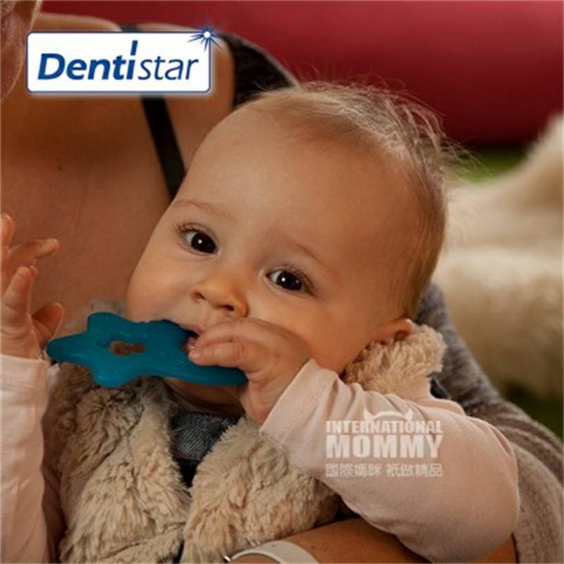 Dentistar Jerman Dentistar Baby Dental Star Molar Stick selama lebih dari 3 bulan versi Luar Negeri