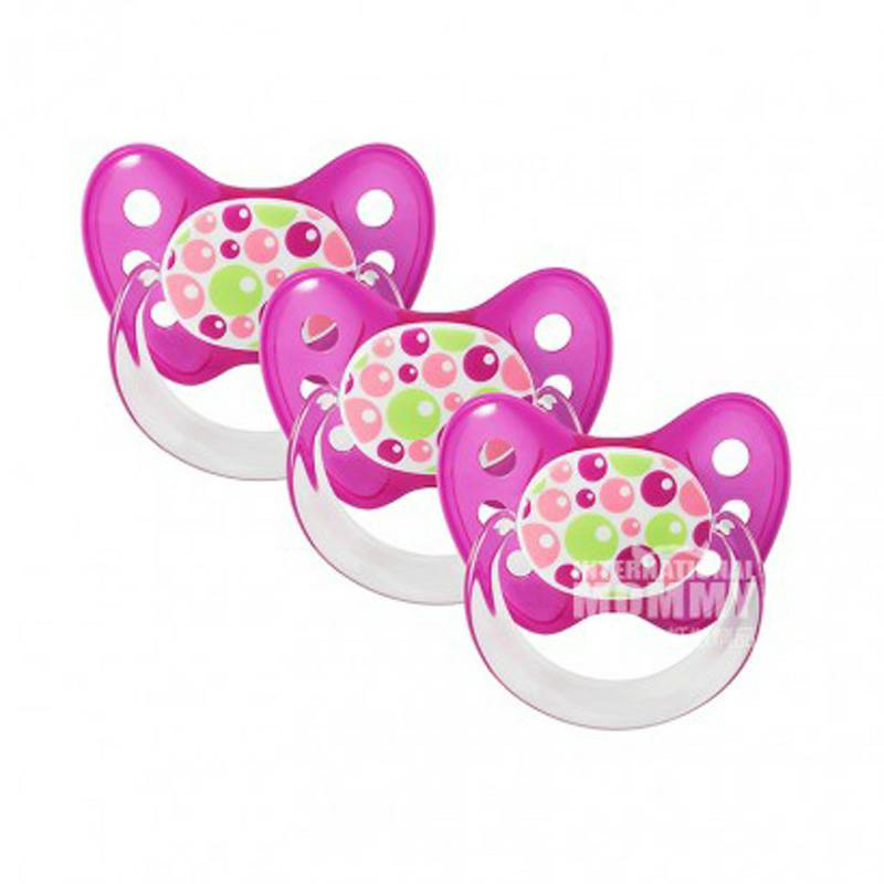 Dentistar Jerman Dentistar Baby Purple Series Perawatan Gigi Penenang Lateks * 3 6-14 bulan Versi luar negeri