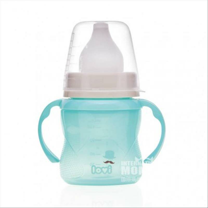 Lovi Polandia Bayi Retro Lembut Mulut Anti Bocor Belajar Minum 150ml Lebih Dari 6 Bulan Versi Luar Negeri
