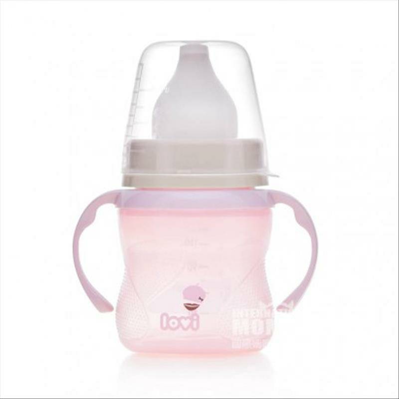 Lovi Polandia Bayi Retro Lembut Mulut Anti Bocor Belajar Minum 150ml Lebih Dari 6 Bulan Versi Luar Negeri