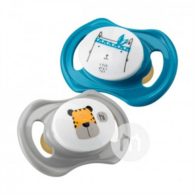 Babylove German Baby Latex Soother 2 Pack 0-6 Bulan Versi Luar Negeri