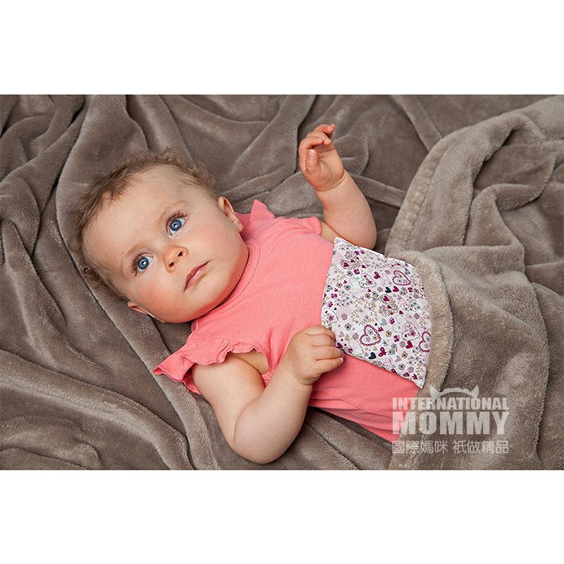 GRUN SPECHT Jerman alami biji anggur persegi bayi kompres panas bantal perut versi luar negeri