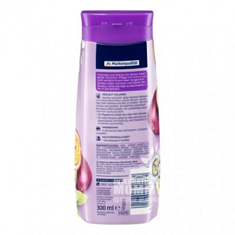 Balea German Passion Fruit Shampoo Berbulu dan Kaya Bebas Silikon Versi Luar Negeri