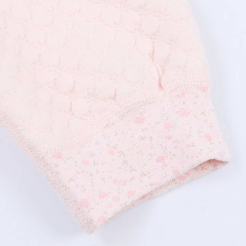 Verantwortung bayi perempuan katun organik celana perut pinggang tinggi merah muda