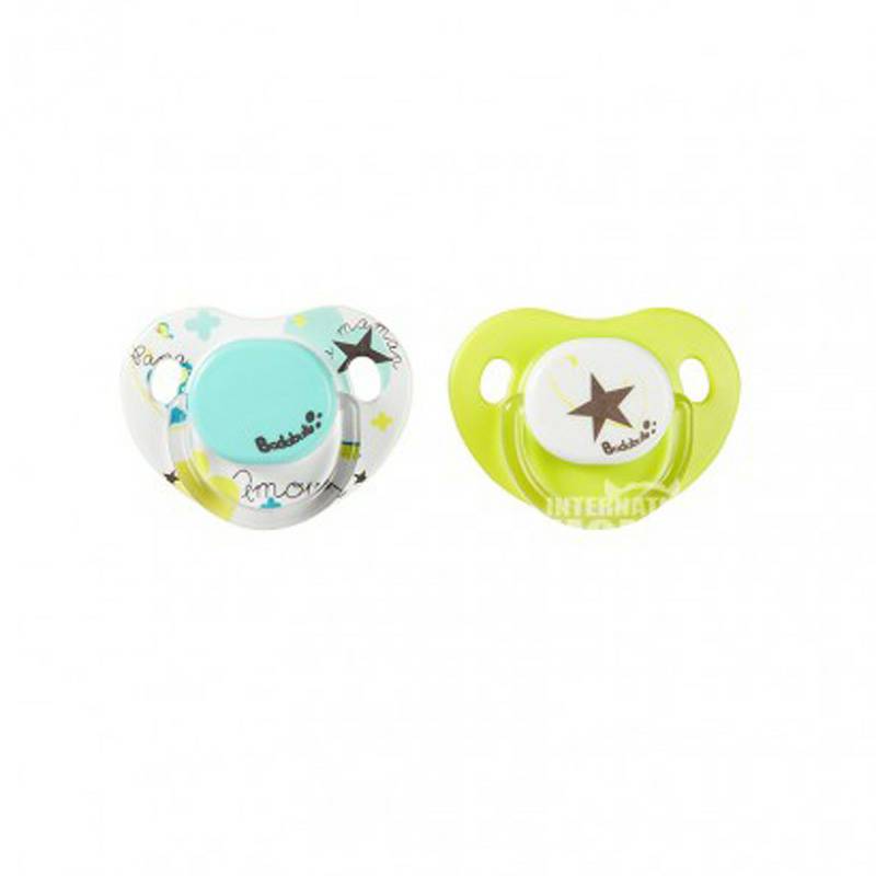 Badabulle France Badabulle Baby Star Alphabet Silicone Dot Dua Paket Lebih dari 12 Bulan Di Luar Negeri