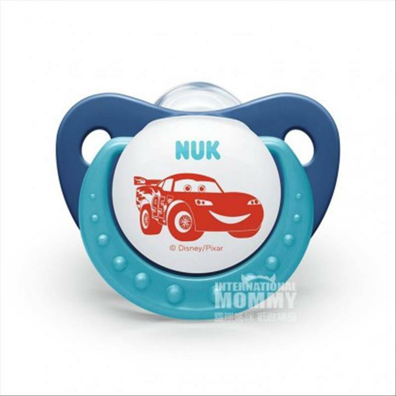 NUK Jerman NUK edisi terbatas dot silikon mobil Disney Pixar 6-18 bulan dua paket versi luar negeri