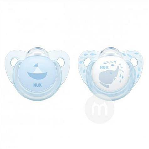 NUK Jerman NUK bayi berlayar silikon dot dot 6-18 bulan dua paket vers...